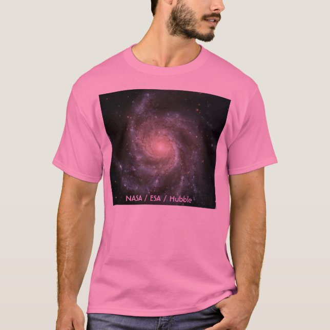 T-shirt La galaxie de soleil, la NASA/ESA/Hubble (Devant)