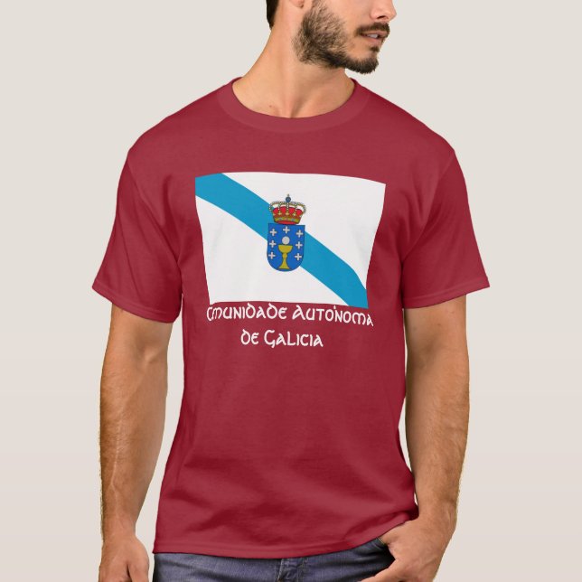 T-shirt La Galicie/Comunidade Autonoma… (Devant)