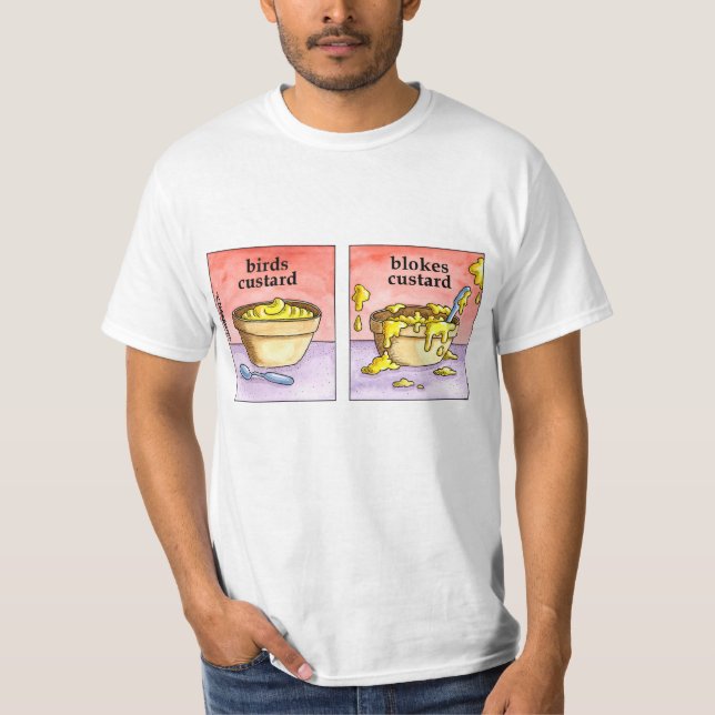 T-shirt La garde des oiseaux - La garde de Bloke (Devant)