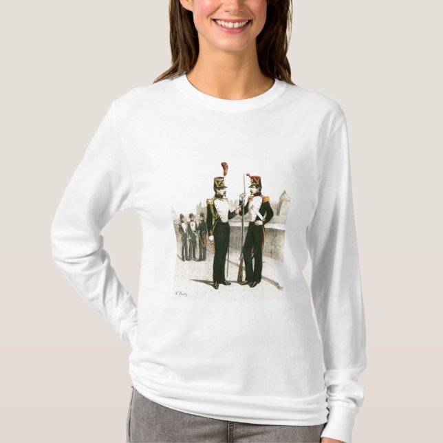 T-shirt La garde parisienne de Municipale (Devant)