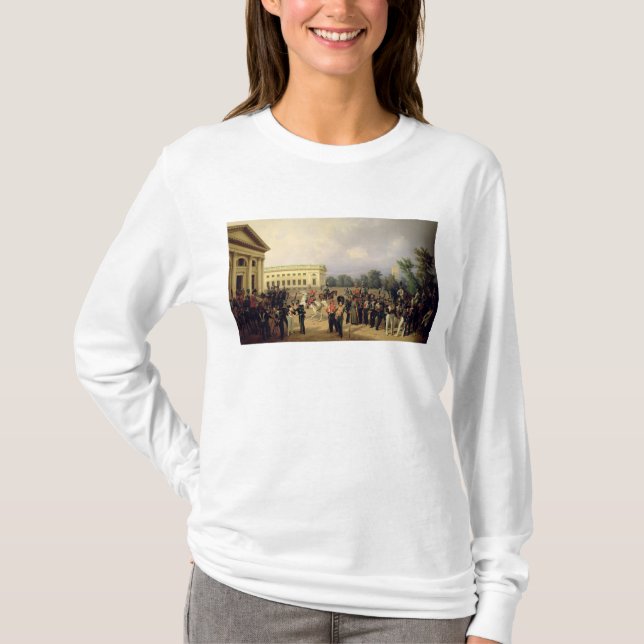 T-shirt La garde russe dans Tsarskoye Selo (Devant)