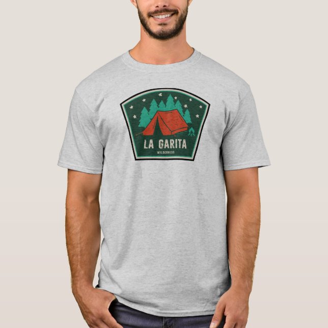 T-shirt La Garita Wilderness Colorado Camping (Devant)