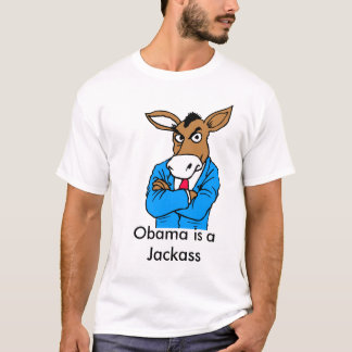 T-shirt la gauche, Obama est un âne