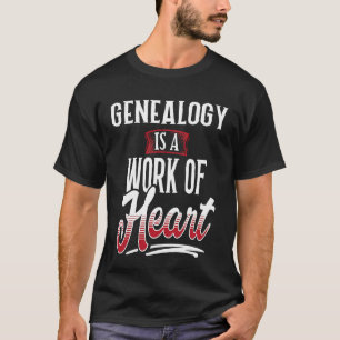 T-shirt La GÉNÉALOGIE est une oeuvre d'oreille pour les fe