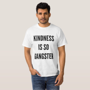 T-shirt La gentillesse drôle de Noël est ainsi bandit