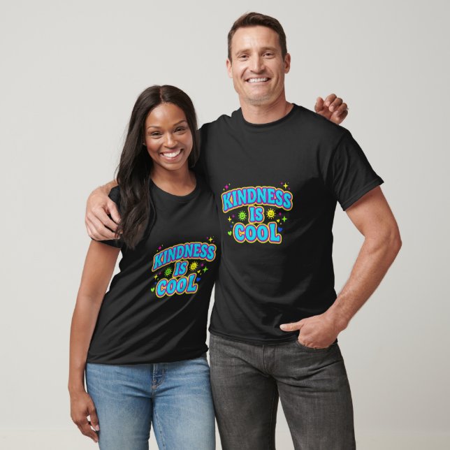 T-Shirt 'La gentillesse est cool' (Unisexe)