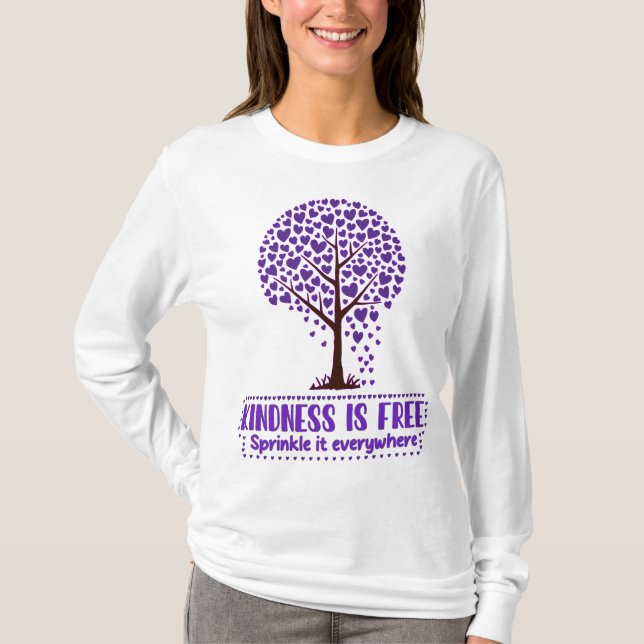 T-SHIRT LA GENTILLESSE EST LIBRE (Devant)