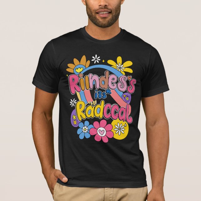 T-shirt La gentillesse est radicale 2 (Devant)