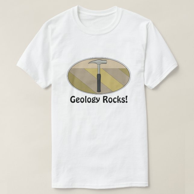 T-shirt La géologie déchire ! (Design devant)