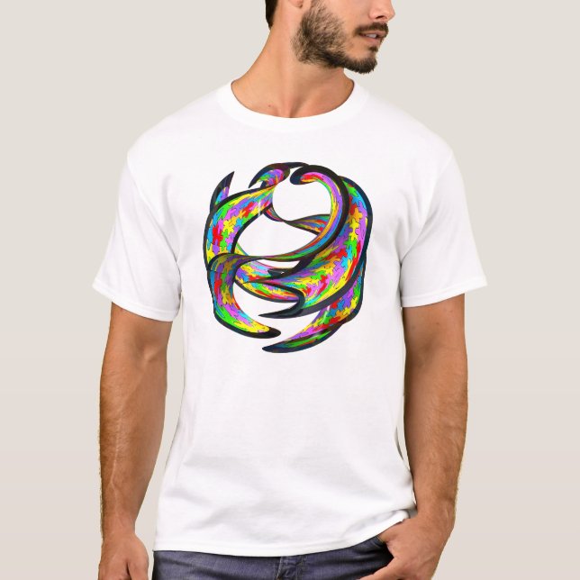 T-shirt La géométrie impossible (Devant)