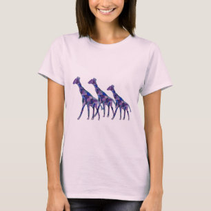 T-shirt La girafe pourpre