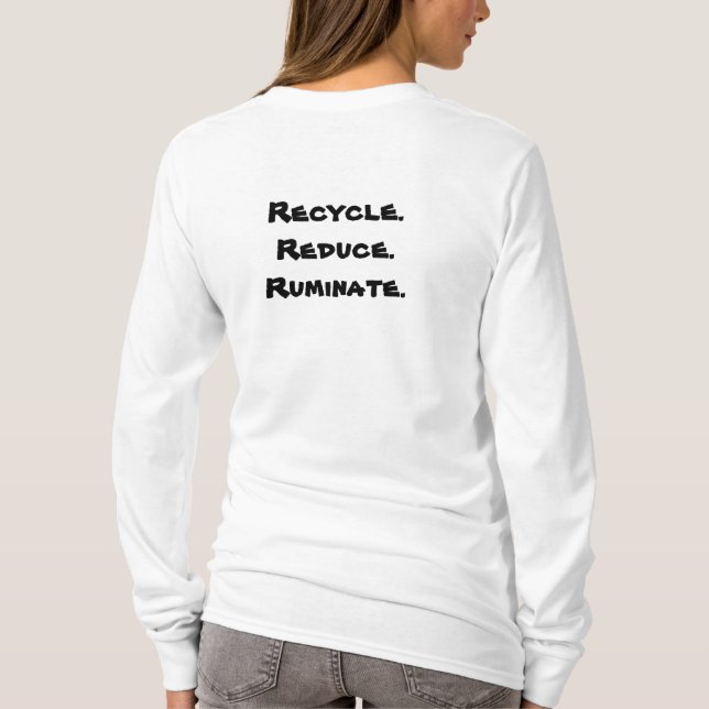 T-shirt La girafe réutilisent (Dos)