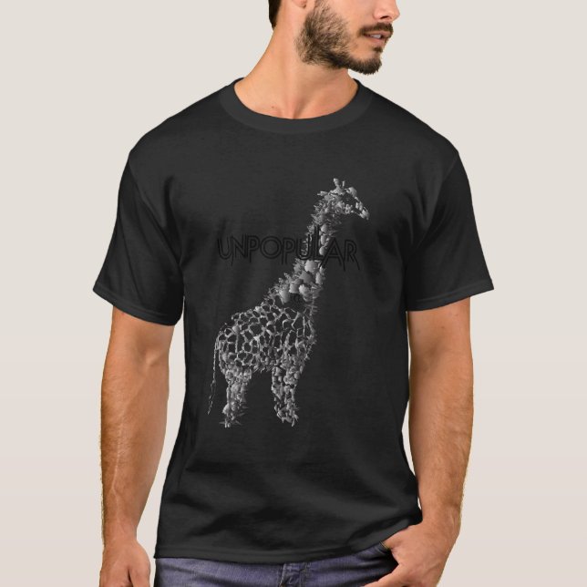 T-shirt La Giraffe des croises impopulaire (Devant)