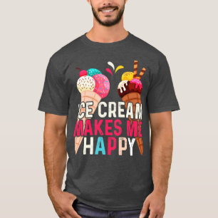 T-shirt La glace me rend heureux