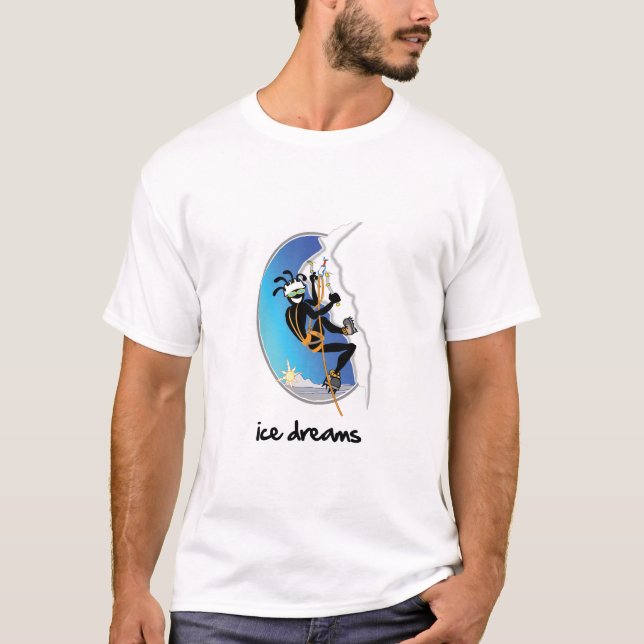 T-shirt La "glace rêve " (Devant)