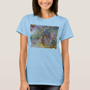 T-shirt La glycine (moitié droite) de Claude Monet
