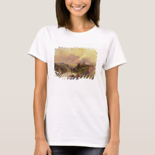 T-shirt La gorge d'Avon au coucher du soleil (huile sur pa