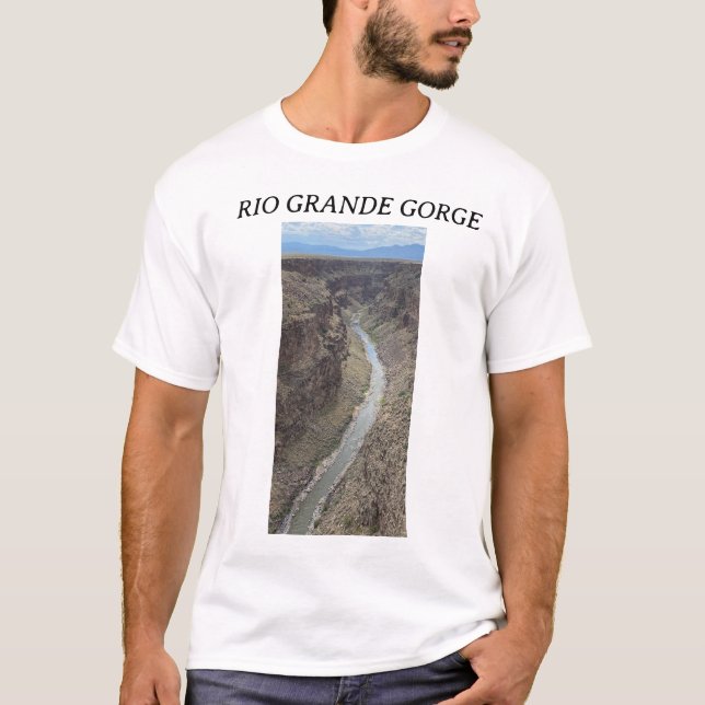 T-shirt La Gorge du Rio Grande (Devant)