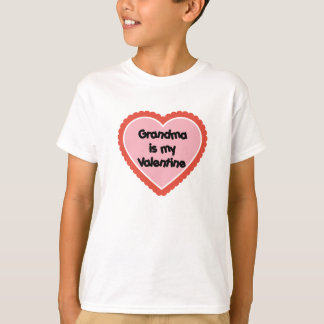 T-shirt La grand-maman est mon Valentine