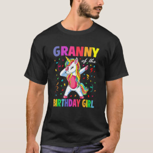 T-shirt La grand-mère de la fête d'anniversaire Cadeaux La