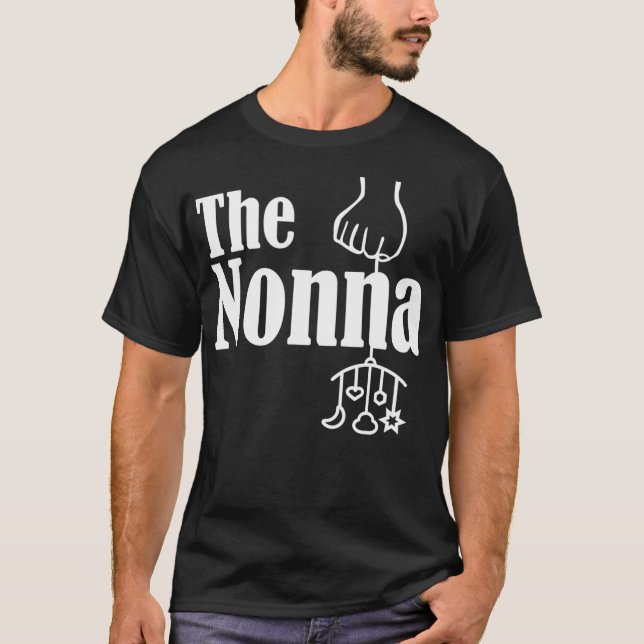 T-shirt La grand-mère italienne Nonna (Devant)