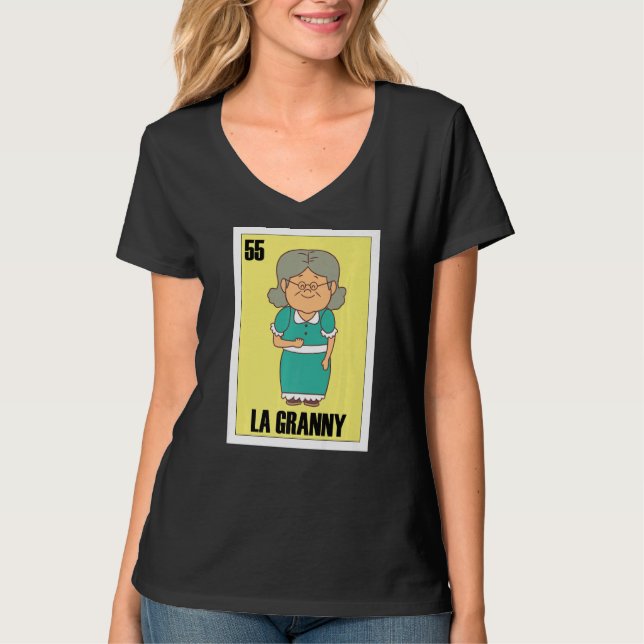 T-shirt La grand-mère mexicaine (Devant)