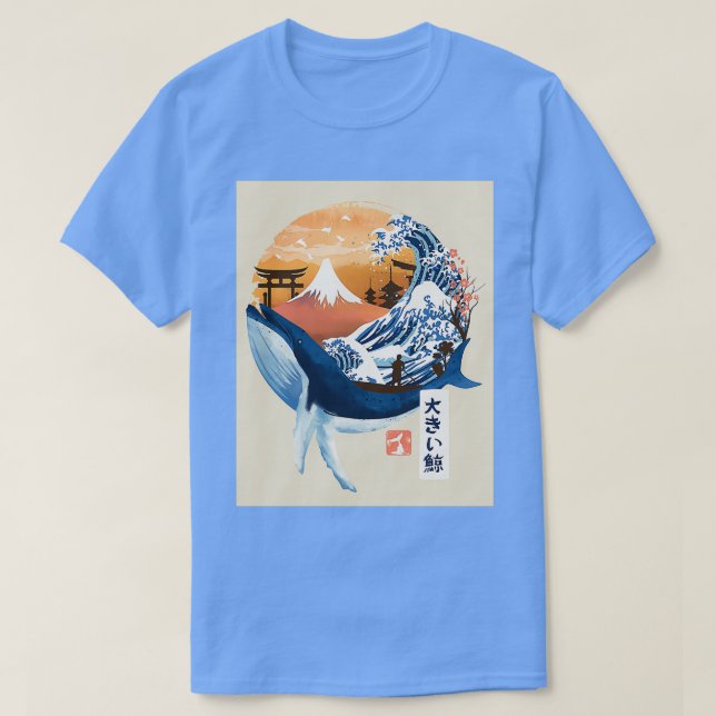 T-shirt La Grande Baleine 4 (Design devant)