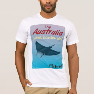 T-shirt La Grande Barrière de corail, Australie Affiche de