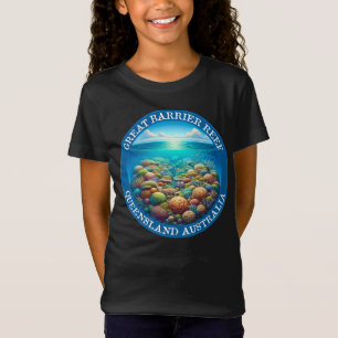 T-Shirt La Grande Barrière de corail, Queensland, Australi
