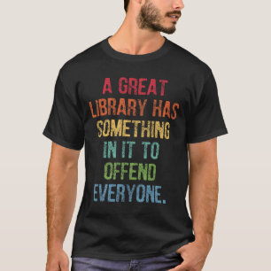 T-shirt La Grande Bibliothèque A Quelque Chose En Elle Pou