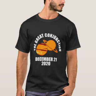 T-shirt La Grande Conjonction 2020 Jupiter Saturn Christma