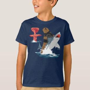 T-shirt La grande évasion - cavalerie de requin d'ours