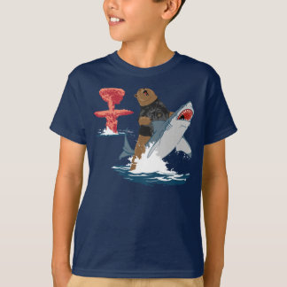 T-shirt La grande évasion - cavalerie de requin d'ours