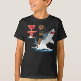 T-shirt La grande évasion - cavalerie de requin d'ours