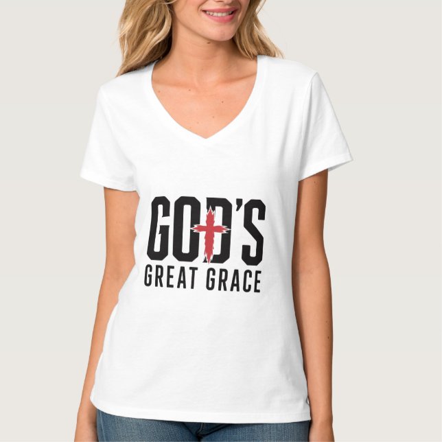 T-shirt La grande grâce de Dieu (Devant)