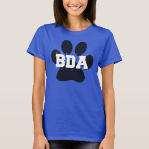 T-shirt La grande patte, chiens vilains d'I <3 soutiennent