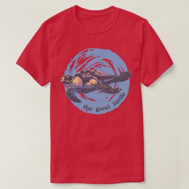 T-shirt La Grande Tortue (Design devant)