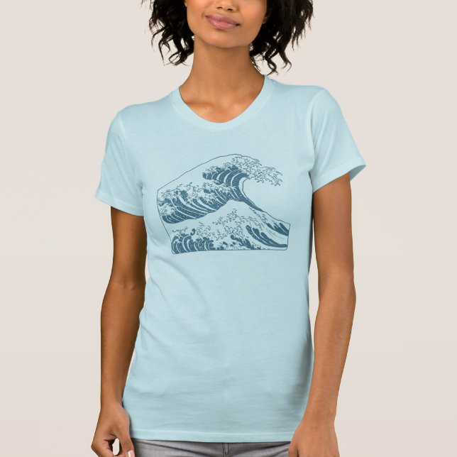 T-shirt La grande vague (Devant)