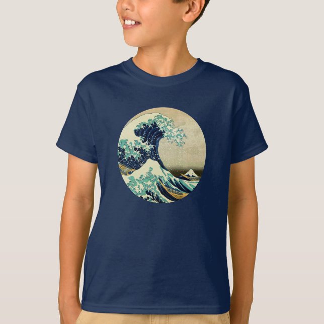 T-shirt La grande vague (Devant)