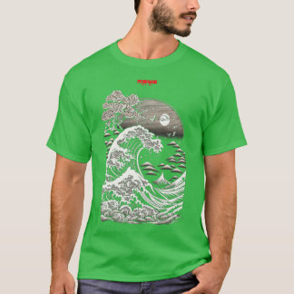 T-shirt la grande vague1