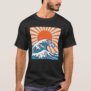 T-shirt La Grande Vague au large de Kanagawa, affiche japo