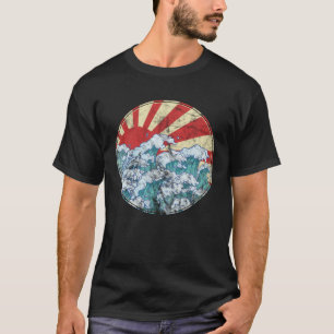 T-shirt La Grande vague au large de Kanagawa Hokusai a ins