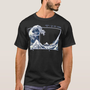 T-shirt La grande vague de Fibonacci