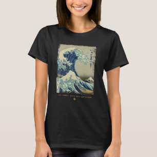 T-shirt La Grande Vague De L'Art Japonais Kanagawa