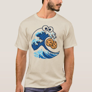 T-shirt La Grande Vague de Manger des Cookies au large de 