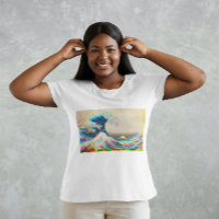 La grande vague funky au large de Kanagawa