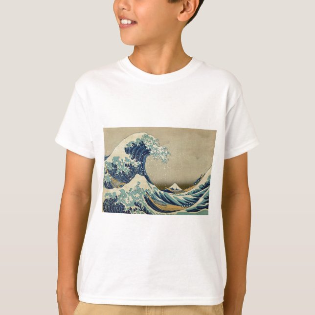 T-shirt La Grande Vague Kanagawa (Devant)