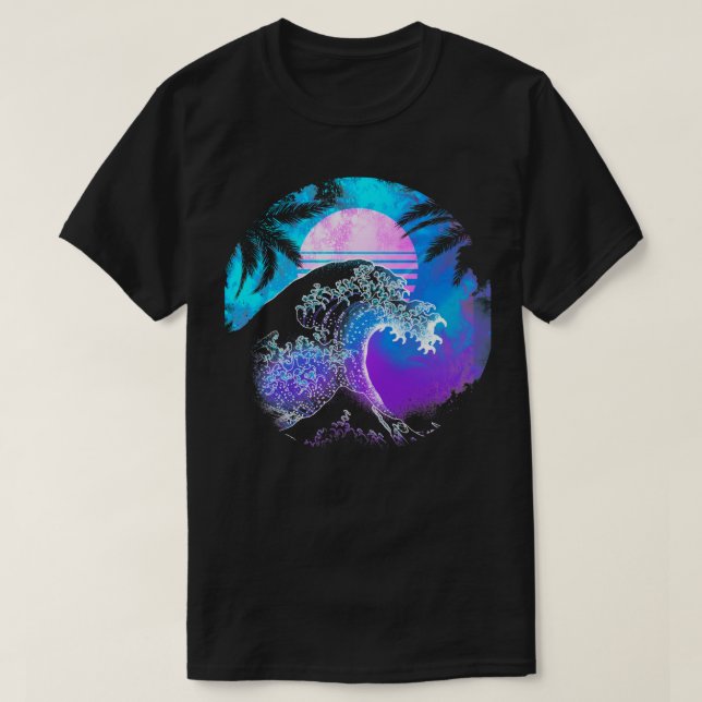 T-shirt La Grande Vague Rétro (Design devant)