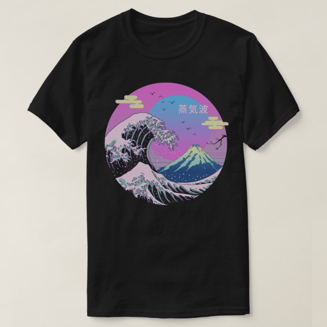 T-shirt La Grande Vaporwave 1 (Design devant)