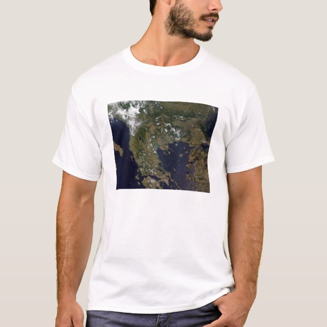 T-shirt La Grèce et ses pays voisins (Devant)